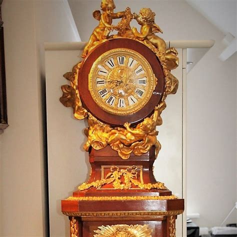 Horloges de parquet du XIXe siècle .